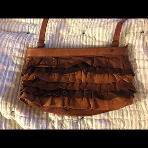 Lucky Brand ruffle bag.